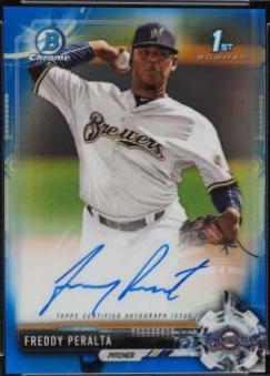 Ofelky Peralta [Blue Refractor] #CPA-OP