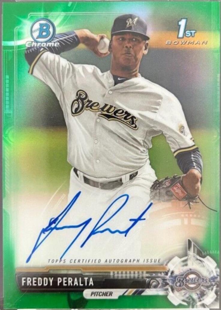 Ofelky Peralta [Green Refractor] #CPA-OP