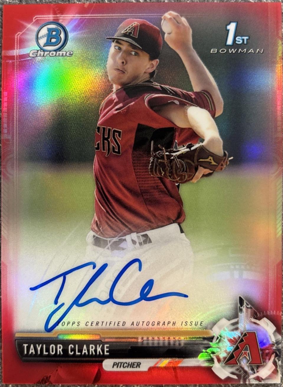 Trevor Clifton [Red Refractor] #CPA-TC