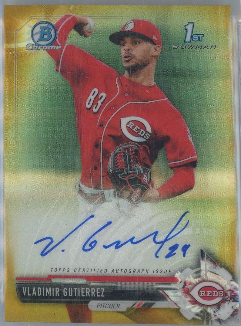 Vladimir Gutierrez [Gold Refractor] #CPA-VG