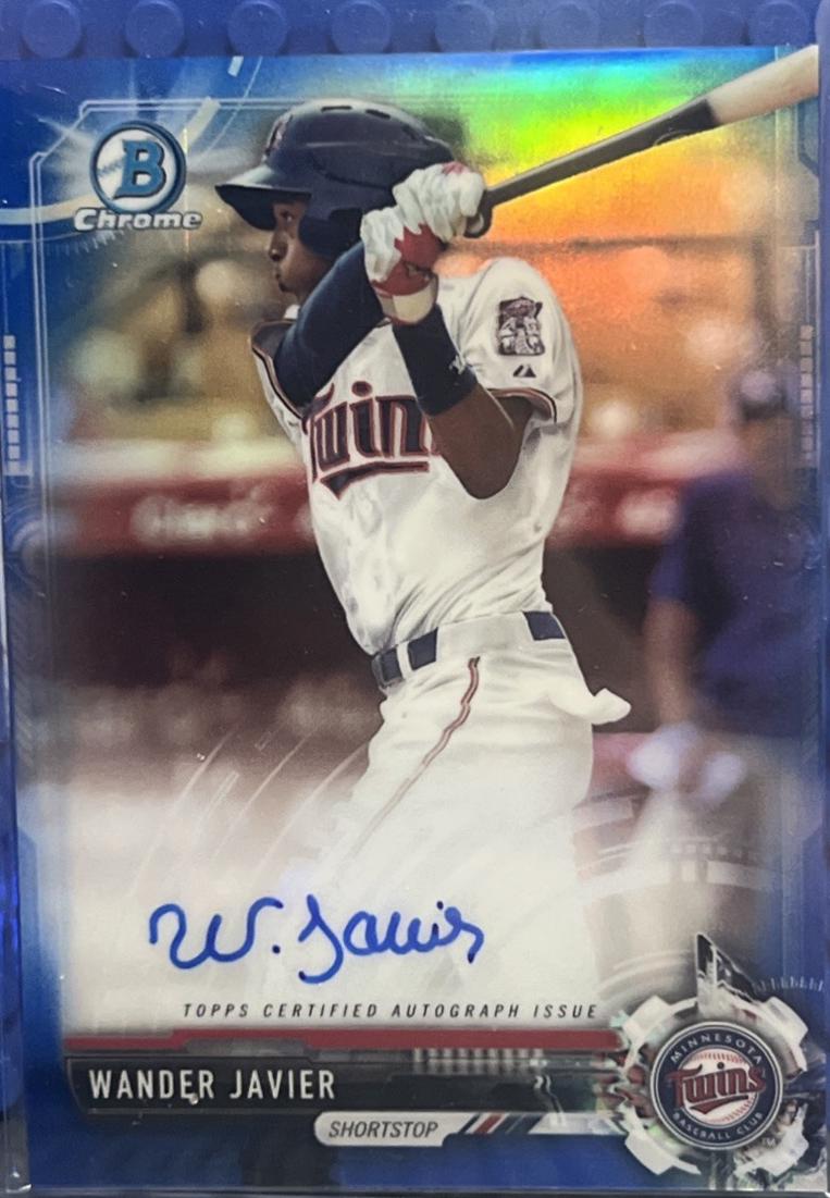 Wander Javier [Blue Refractor] #CPA-WJ