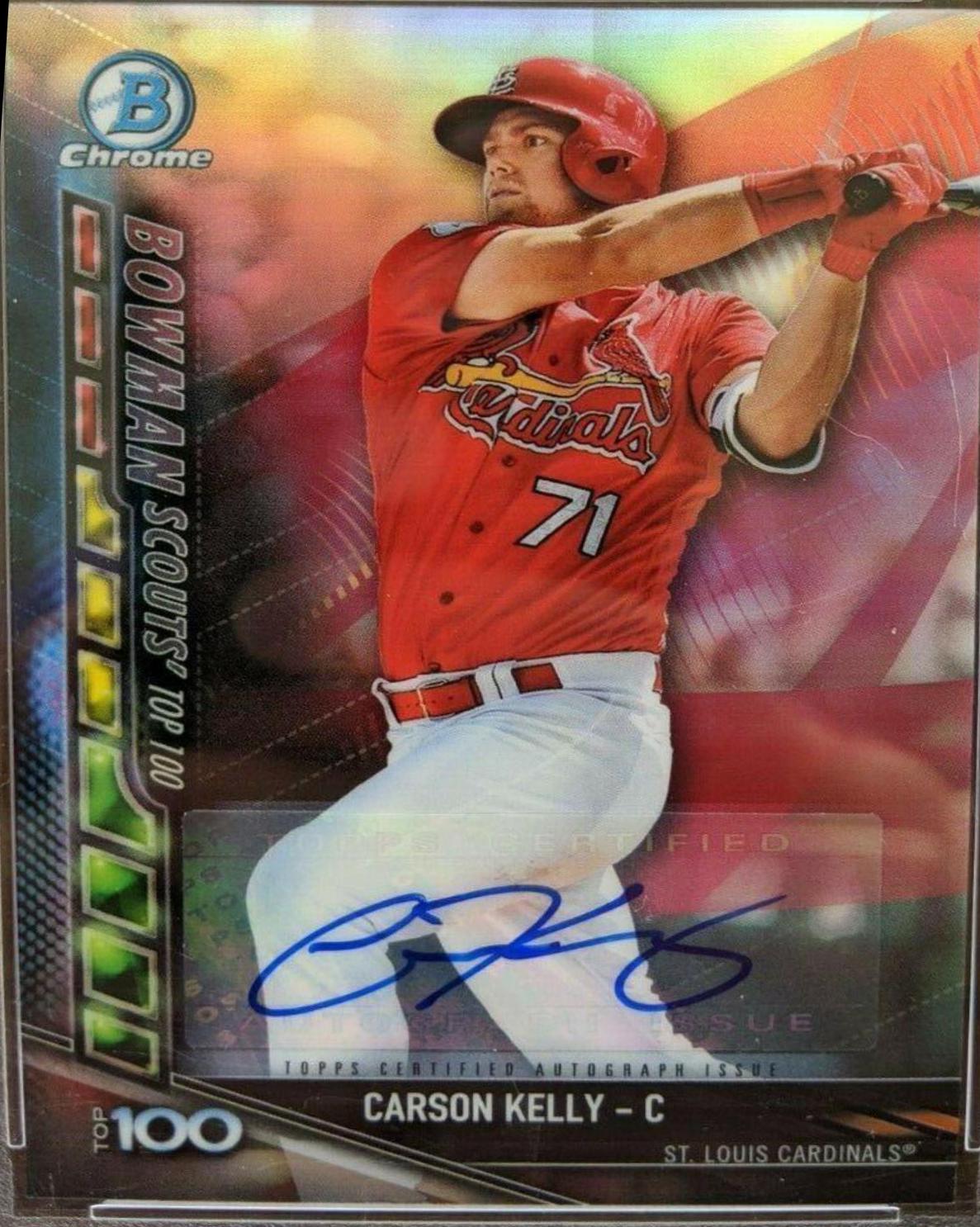 Carson Kelly [Autograph] #BSU-CK