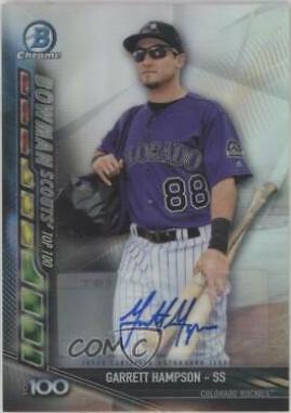 Garrett Hampson [Autograph] #BSU-GH