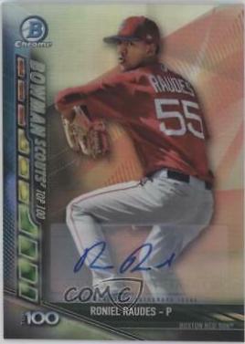 Roniel Raudes [Autograph] #BSU-RR