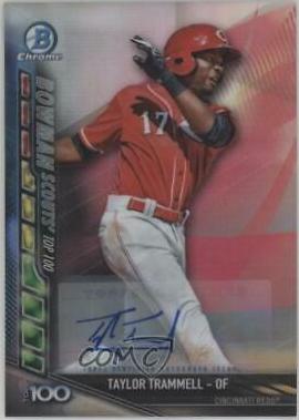 Taylor Trammell [Autograph] #BSU-TT