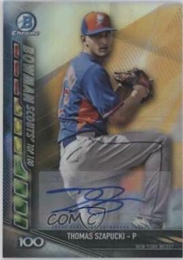 Thomas Szapucki [Autograph] #BSU-TS