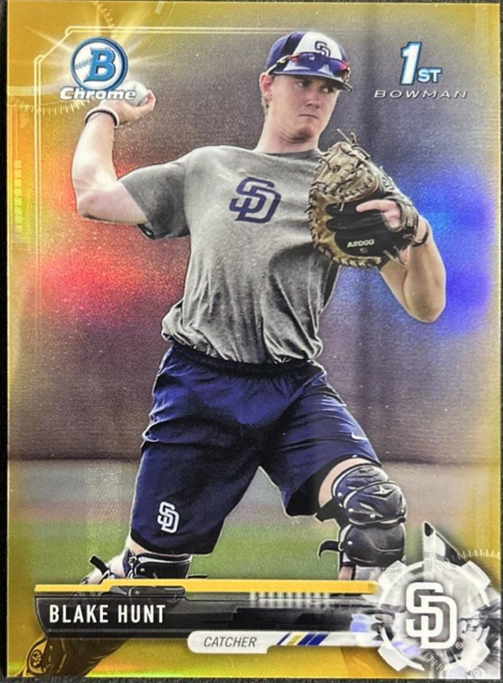 Blake Hunt [Gold Refractor] #BDC145