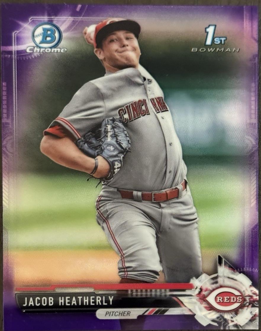 Jacob Heatherly [Purple Refractor] #BDC18