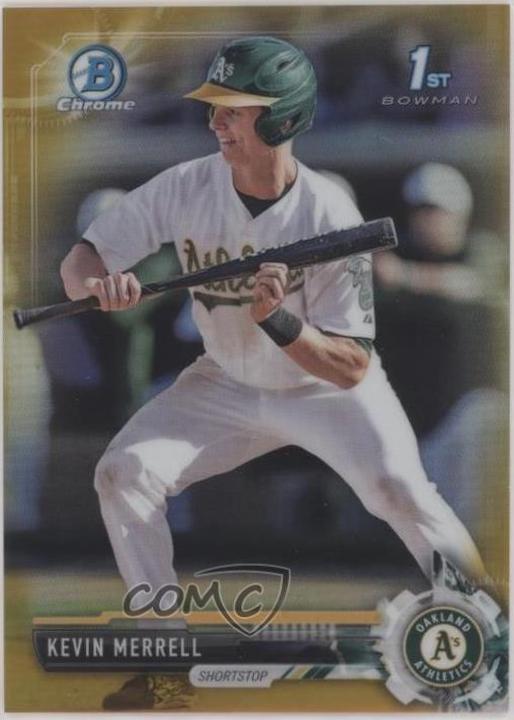 Kevin Merrell [Gold Refractor] #BDC175