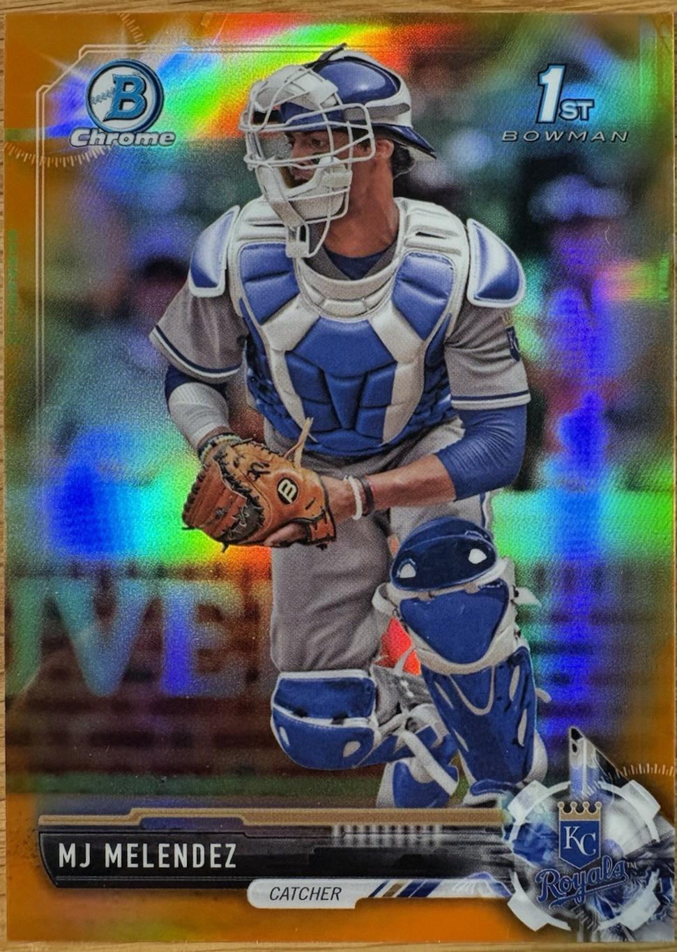 MJ Melendez [Orange Refractor] #BDC172