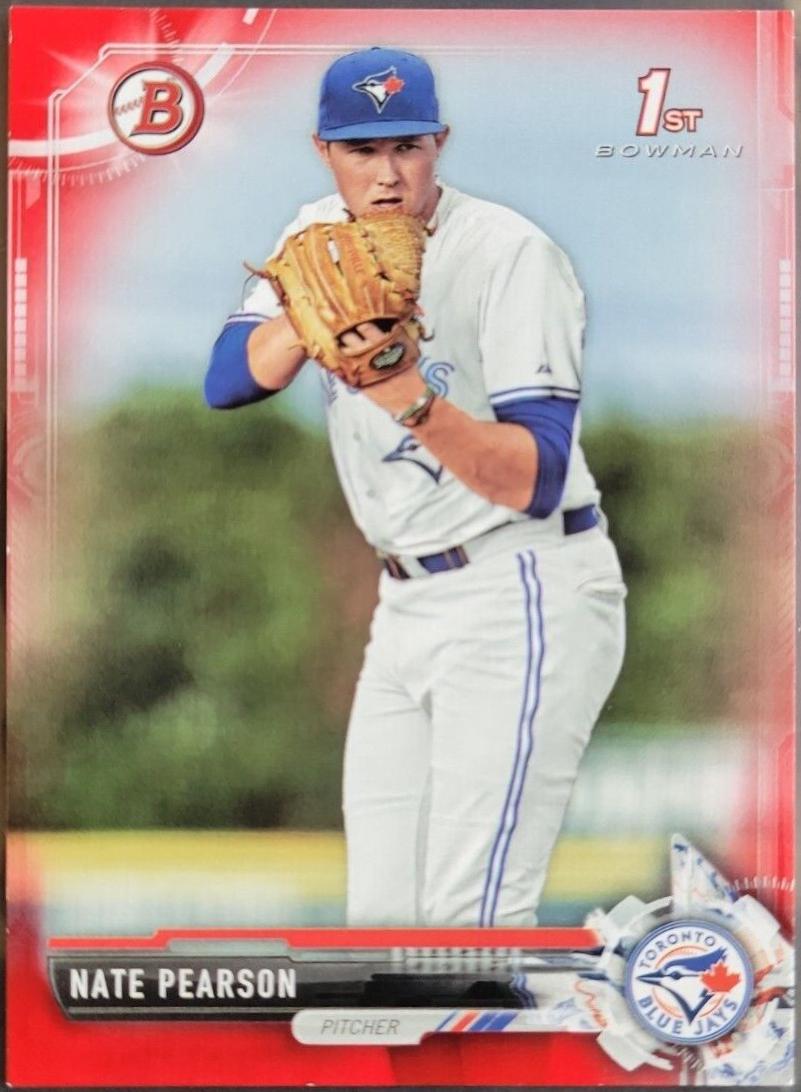 Nate Pearson [Red Refractor] #BDC119