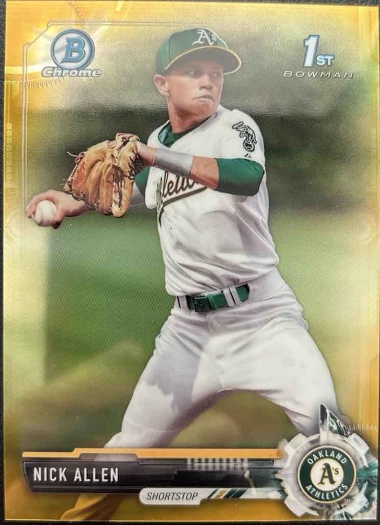 Nick Allen [Gold Refractor] #BDC107