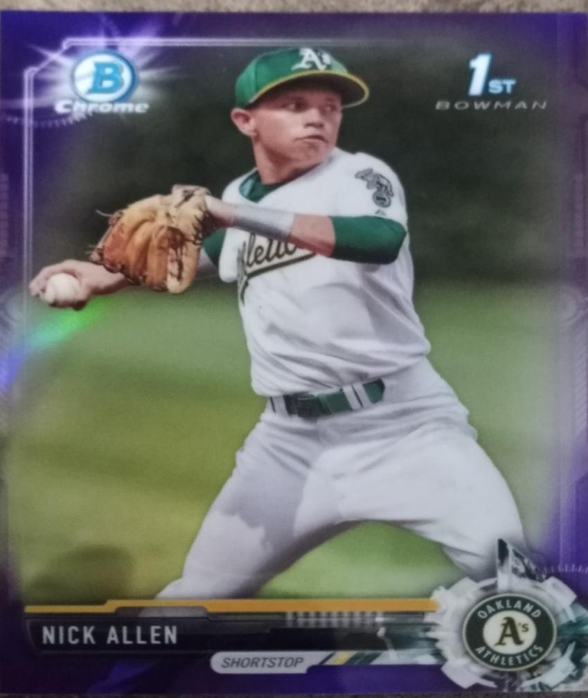 Nick Allen [Purple Refractor] #BDC107