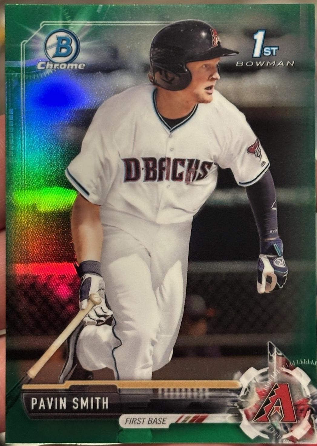 Pavin Smith [Green Refractor] #BDC195