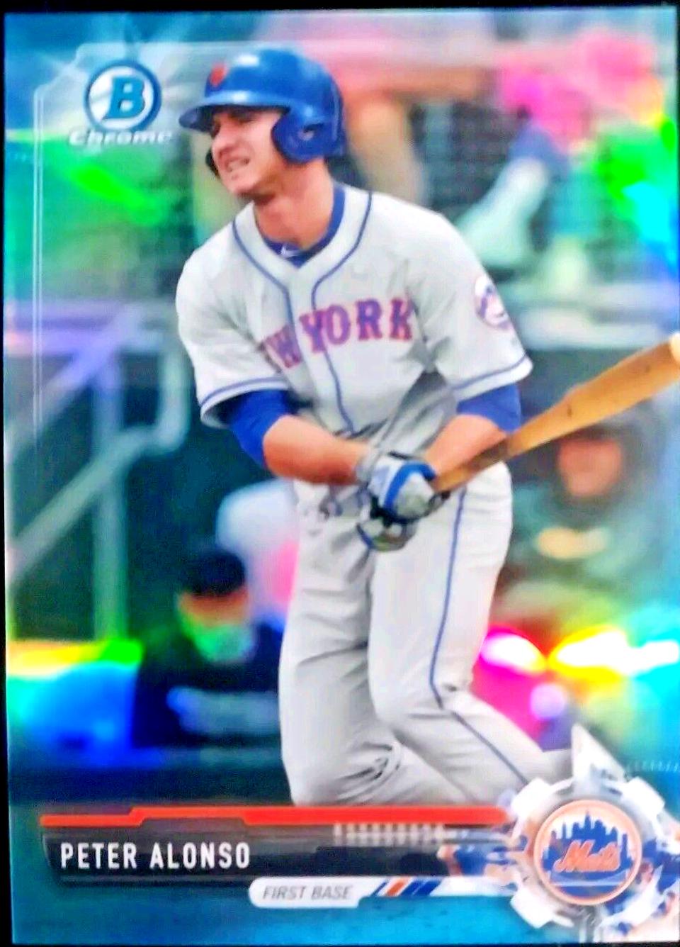 Peter Alonso [Sky Blue Refractor] #BDC83