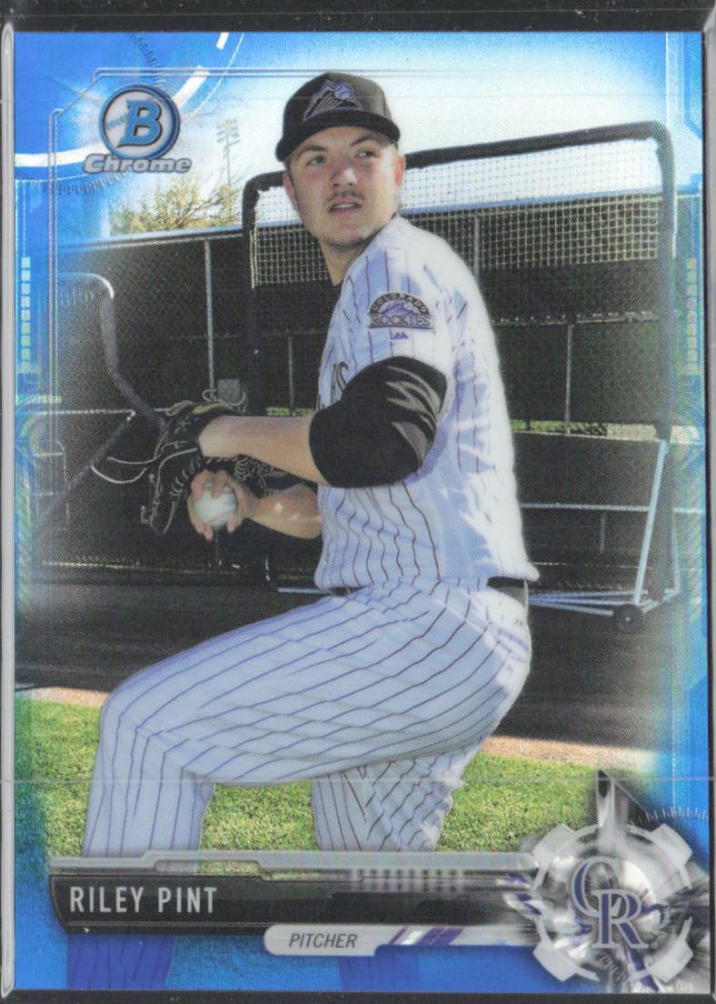 Riley Pint [Blue Refractor] #BDC111