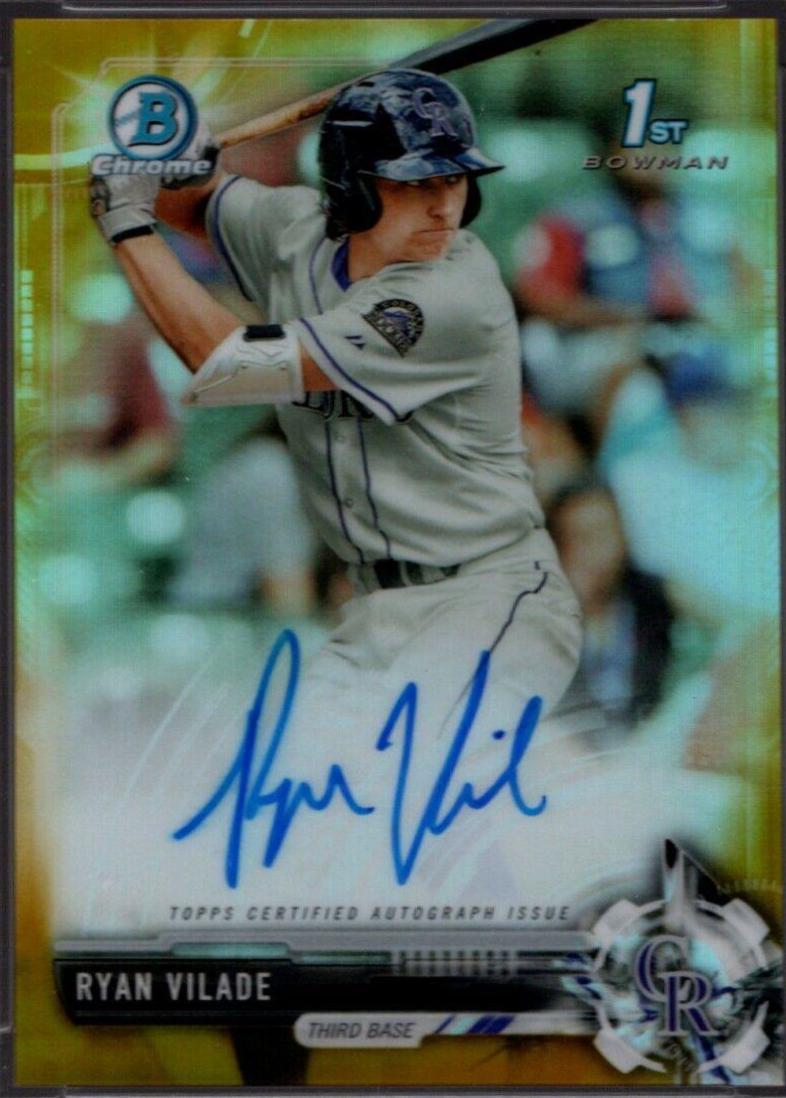 Ryan Vilade [Gold Refractor] #BDC41