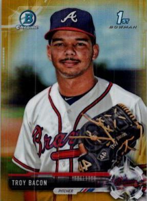 Troy Bacon [Gold Refractor] #BDC93