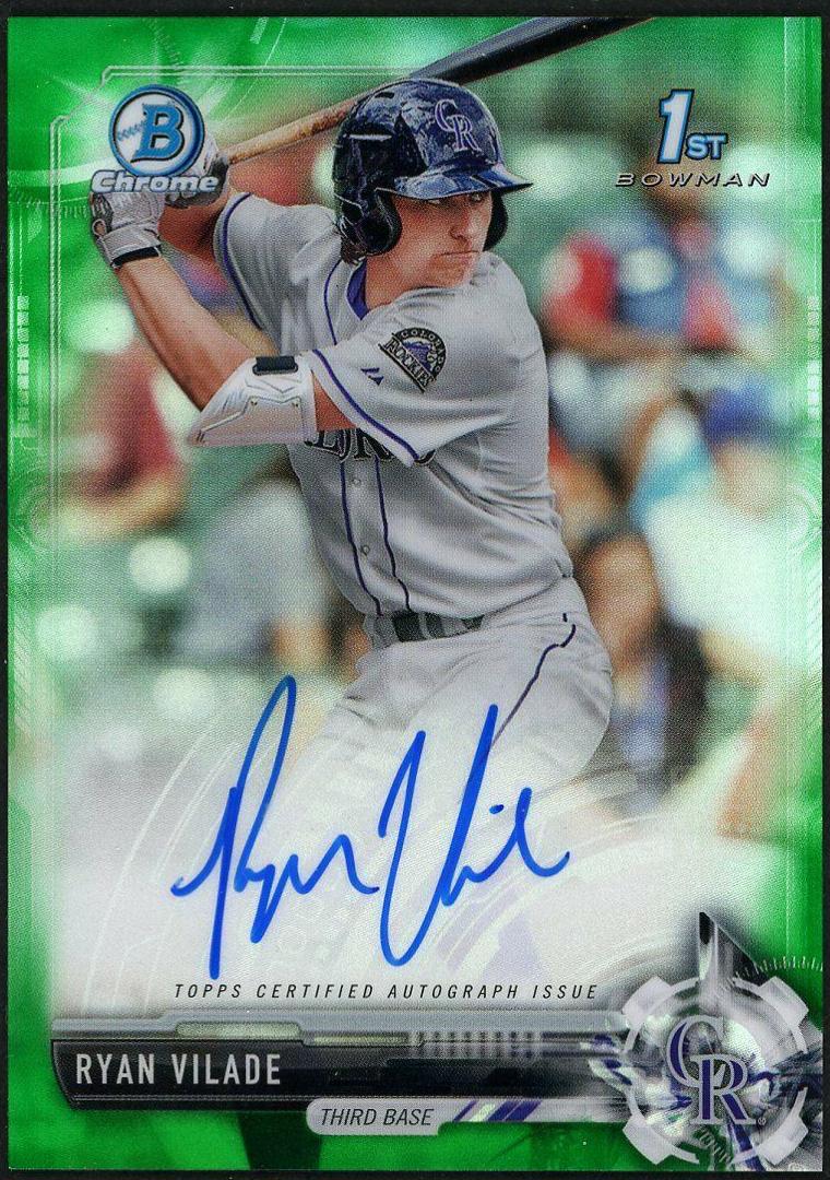 Ryan Vilade [Green Refractor] #CDA-RV