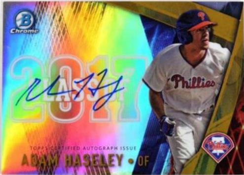 Adam Haseley [Gold Refractor] #C17A-AH
