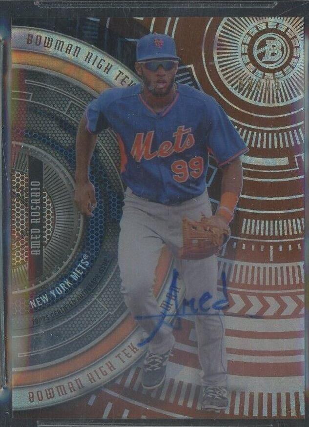 Amed Rosario [Autograph Orange Magma] #BHT-AR