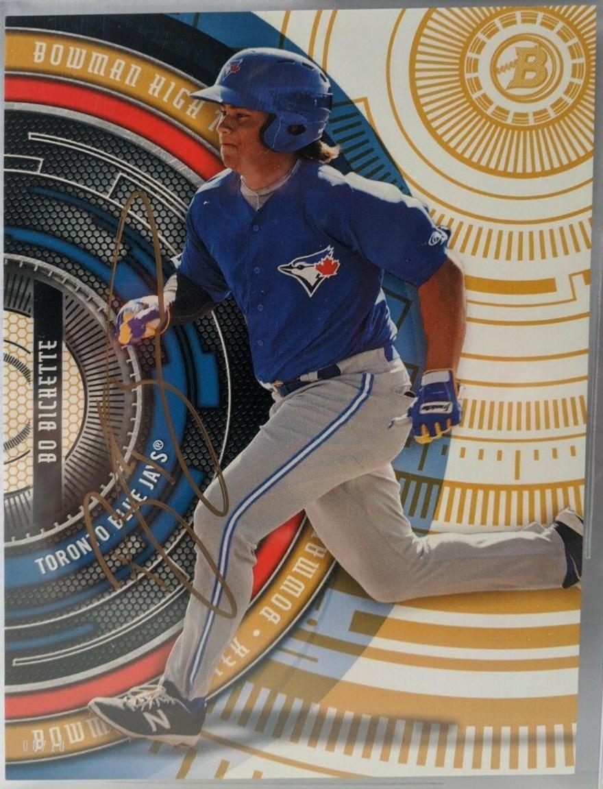 Bo Bichette [Autograph 5x7 Gold] #BHT-BB