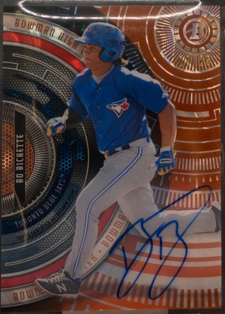 Bo Bichette [Autograph Orange Magma] #BHT-BB