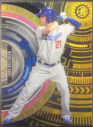 Cody Bellinger [Gold Rainbow] #BHT-CB
