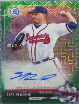 Sean Newcomb [Green Refractor] #BMA-SN