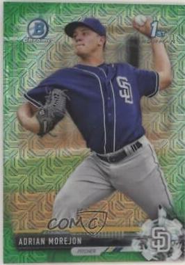 Adrian Morejon [Green Refractor] #BCP130
