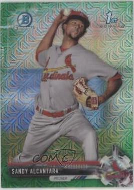 Sandy Alcantara [Green Refractor] #BCP43
