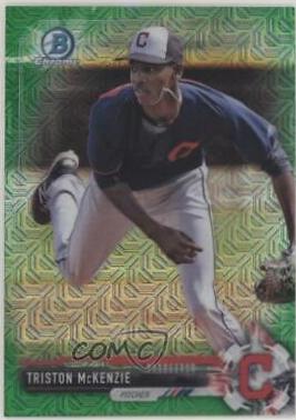 Triston McKenzie [Green Refractor] #BCP118