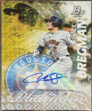 Alex Bregman [Autograph] #PP-AB