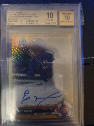 Eloy Jimenez [Chrome Gold Shimmer] #CPA-EJ