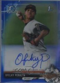 Freddy Peralta [Chrome Blue Refractor] #CPA-FP