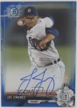 Joe Jimenez [Chrome Blue Refractor] #CPA-JJ