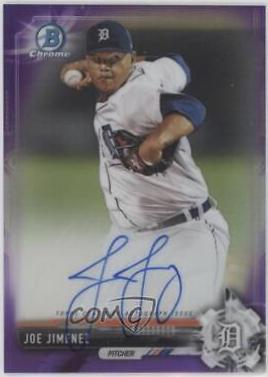 Joe Jimenez [Chrome Purple Refractor] #CPA-JJ