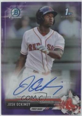 Josh Ockimey [Chrome Purple Refractor] #CPA-JO