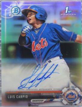 Luis Carpio [Chrome Refractor] #CPA-LCA