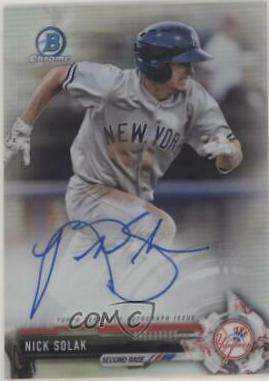 Nick Solak [Chrome Refractor] #CPA-NSO
