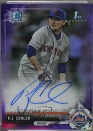 P.J. Conlon [Chrome Purple Refractor] #CPA-PC