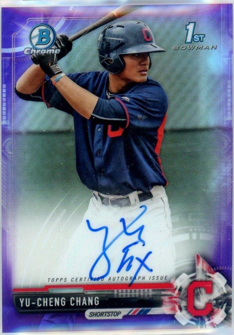 Yu Cheng Chang [Chrome Purple Refractor] #CPA-YCC