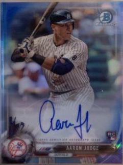 Aaron Judge [Chrome Blue Refractor] #CRA-AJ