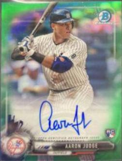 Aaron Judge [Chrome Green Refractor] #CRA-AJ