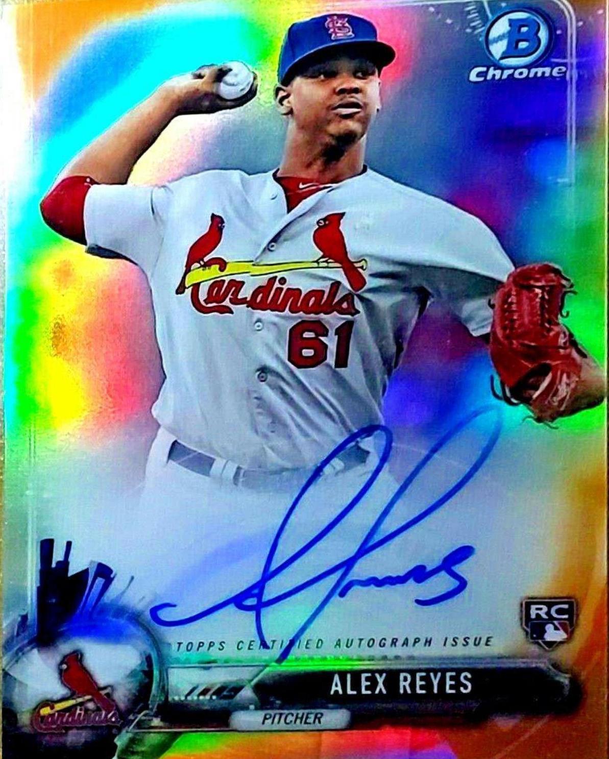Alex Reyes [Chrome Orange Refractor] #CRA-AR