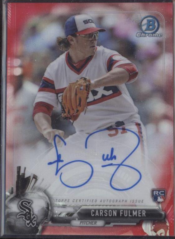 Carson Fulmer [Chrome Red Refractor] #CRA-CF