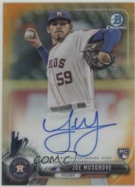 Joe Musgrove [Chrome Orange Refractor] #CRA-JMU