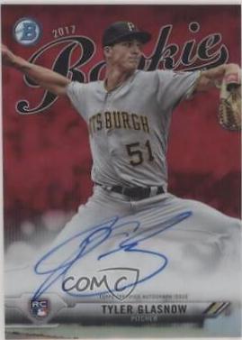 Tyler Glasnow [Chrome Red Refractor] #CRA-TG