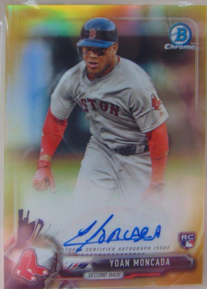 Yoan Moncada [Chrome Gold Refractor] #CRA-YM