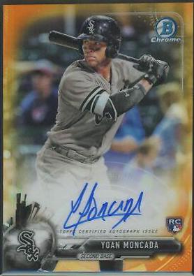 Yoan Moncada [Chrome Orange Refractor] #CRA-YM